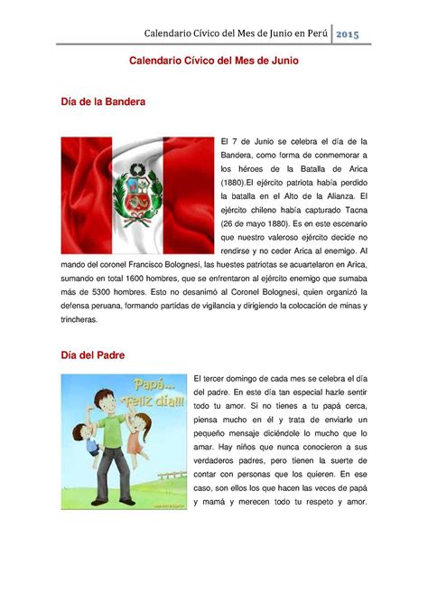 fechas cívicas de junio en colombia
